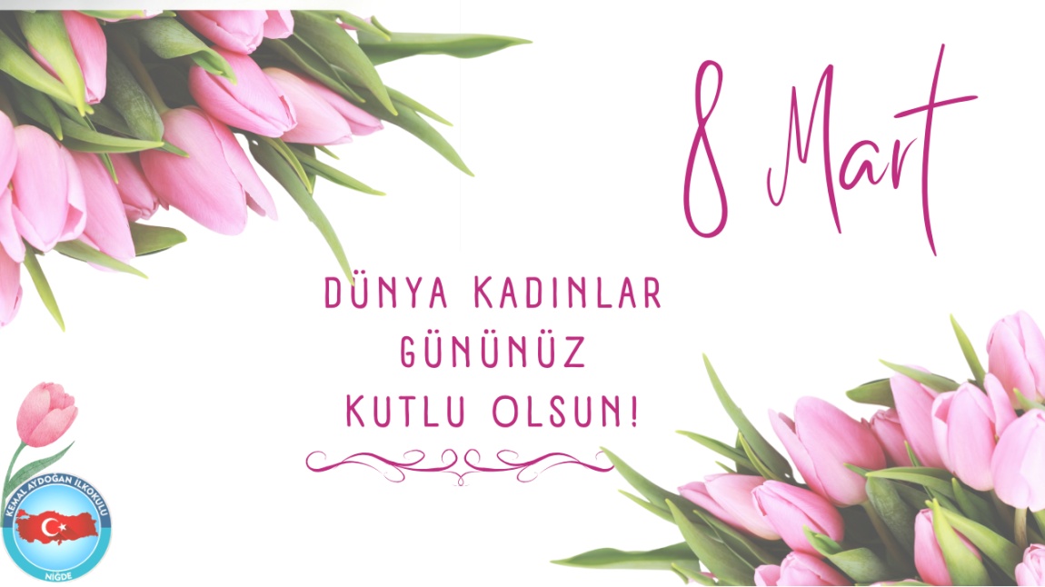 8 MART DÜNYA KADINLAR GÜNÜ KUTLU OLSUN